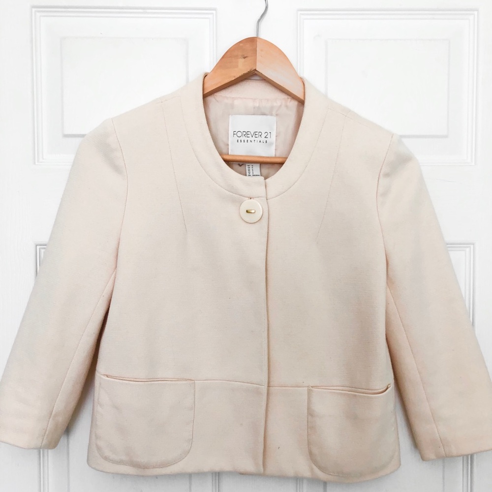 Cream Blazer